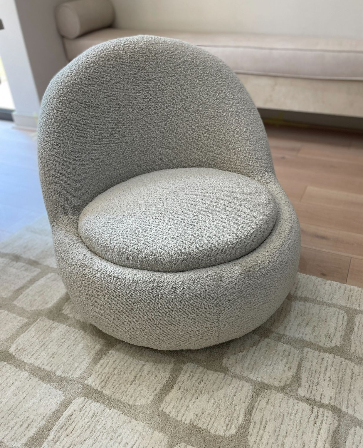 Mila Swivel Occasional Chair
